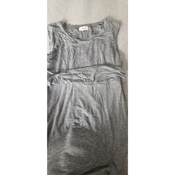 Freeway Stretch Medium Gray Dress Bodycon - Picture 9 of 9